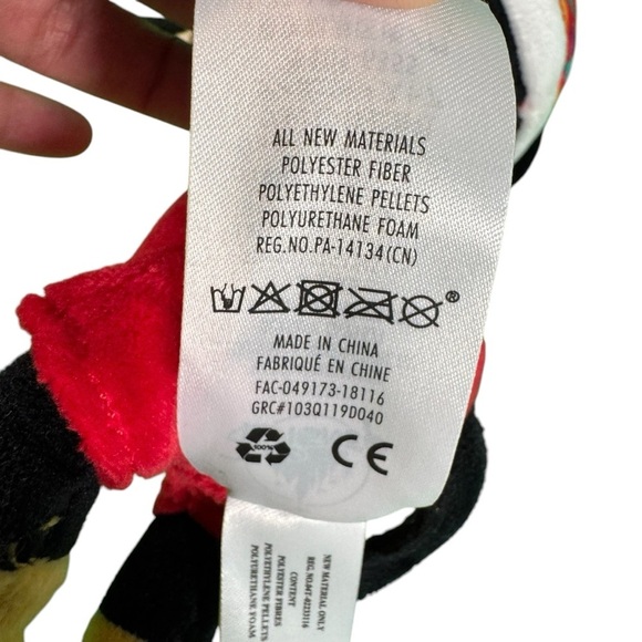 DISNEY STORE MICKEY MOUSE HOLIDAY PLUSH 9 1/2"  CHRISTMAS 2018 MINI BEAN BAG - Picture 10 of 11